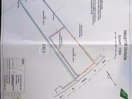 terrain constructible à vendre