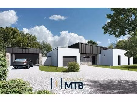 terrain avec maison neuve à vendre