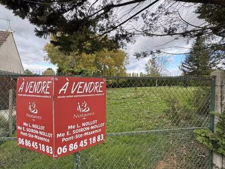 terrain constructible viabilisé à vendre