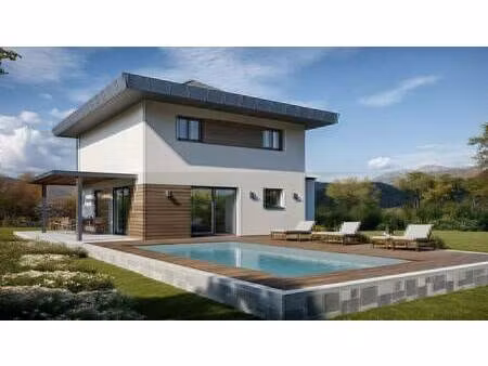 terrain avec maison neuve à vendre