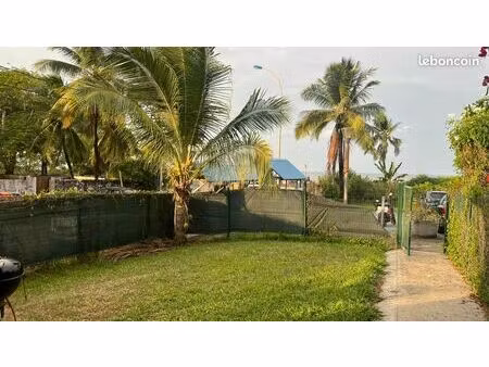 vente d'un t2 loué – jardin – face plage sainte-rita – idéal investisseur