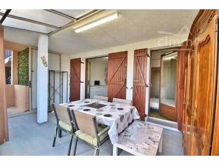 achat - saint-cyprien plage 66750 - appartement 2 pieces - rez de jardin - piscine dans re