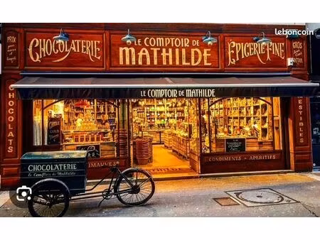 urgent fond de commerce chocolaterie epicerie fine