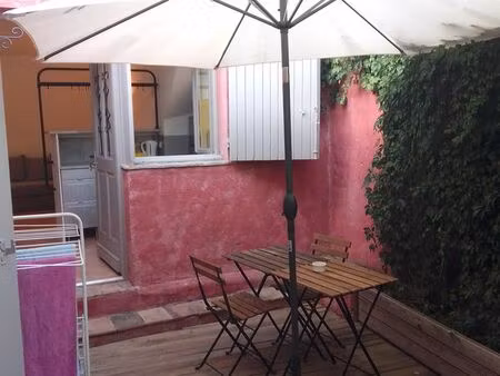 appartement indépendant rdc – 42 m² + terrasse privée – plascassier – bail étudiant / pers