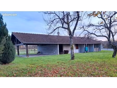 hangar sur terrain constructible