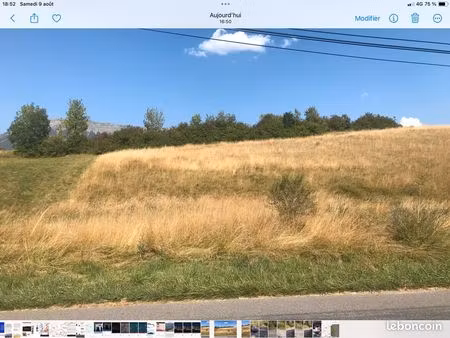 terrain à selonnet 2599 m2