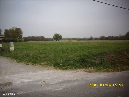 térrain 2000 m2 viabilisé