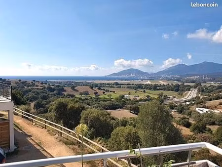 vente appartement deux pièces proche porticcio et ajaccio avec vue directe sur les iles sa