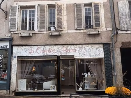 immeuble avec cachet – appartement lumineux + local commercial loué