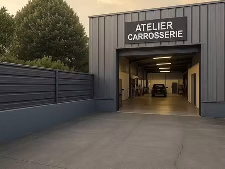 garage  atelier 200 m² stains