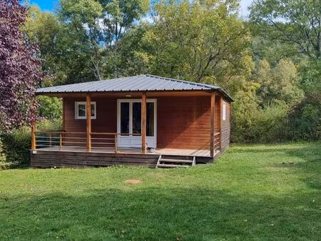 chalet 35m2 3 chambres dans camping a côté du lac de serre-ponçon