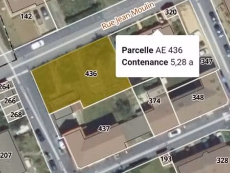 terrain constructible a vendre