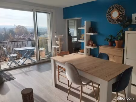 lumineux 68m2 avec balcon et vue dégagée malzeville centre