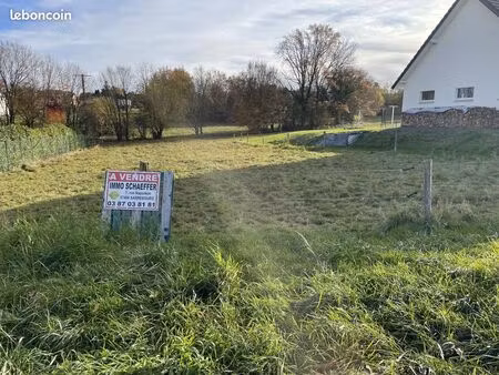 terrain 1368 m² plaine-de-walsch