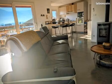 appartement t4 avec jardin dans maison + garage double