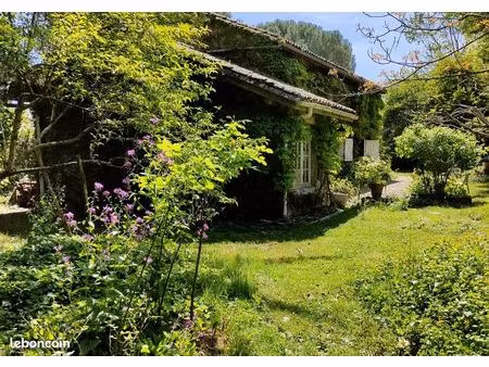 terrain et maison ancienne