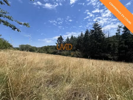 vente terrain 2162 m² à mercuer (07200)  60 000 €