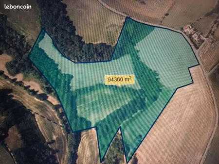 terrain agricole + bâtiment