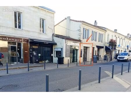 fond de commerce- local chaleureux 60 m2- hypercentre saint médard en jalles