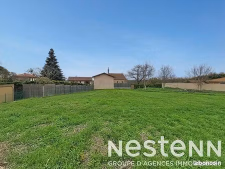 terrain 1257 m² saint laurent de mure