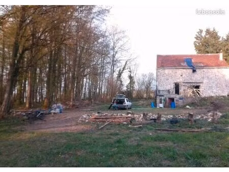 ancienne habitation 100m2 terrain 1 15ha isolé  ² avec cave