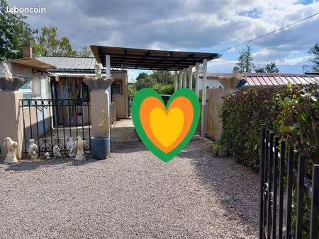 chalet de loisirs avec son terrain en location