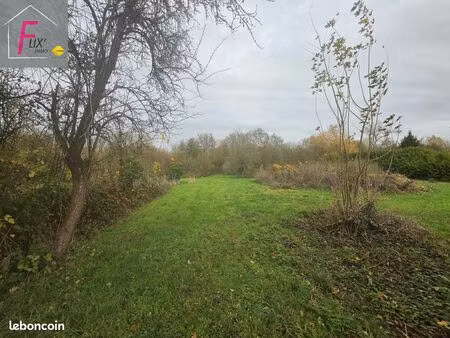 terrain 1200 m² hangest-sur-somme