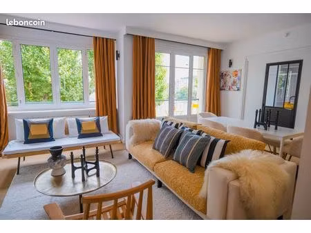 rive gauche-appartement cosy et lumineux sans vis-a-vis avec balcon-refait a neuf face a l
