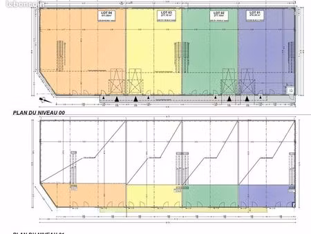 local d'activité 1 240 m²