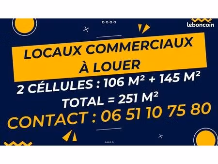 bureaux / local commercial – 251 14 m²