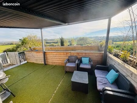 chaponnay t3 – 94 m² au sol – terrasse de 25 m²