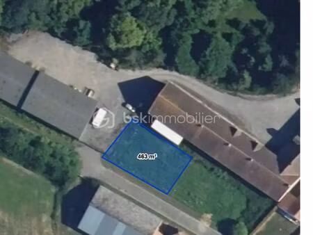 terrain de 450 m² à mericourt-sur-somme