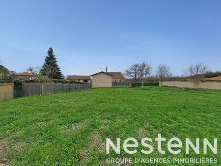 saint laurent de mure - terrain à bâtir de 1 257 m² libre constructeur