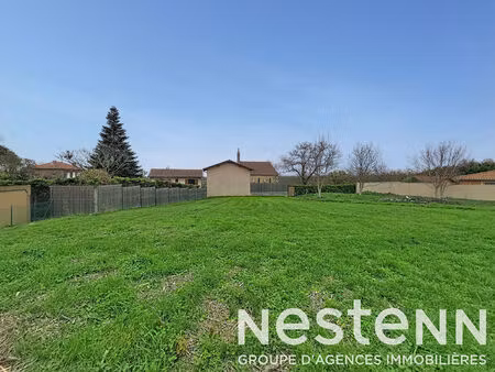 terrain à bâtir 1 257 m² - saint laurent de mure