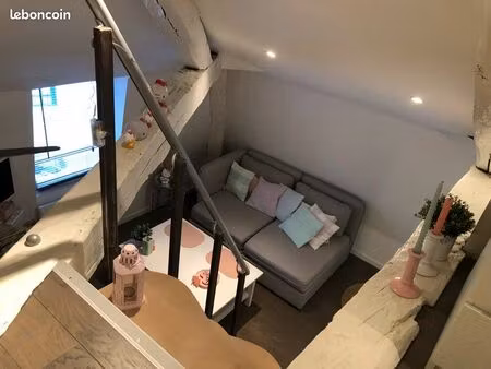 location studio meublé 35m2