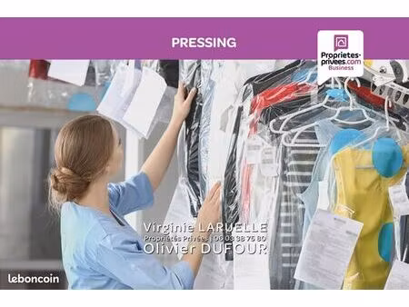 fonds de commerce pressing 100 m²