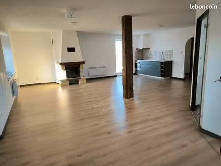 appartement 110m2 avec cheminée