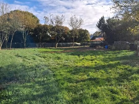 terrain 992 m² la chapelle palluau