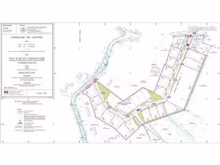 terrain 463 m² loffre