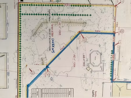 vente terrain 1057 m² à saint-pierre-du-mont (40280)  98 000 €