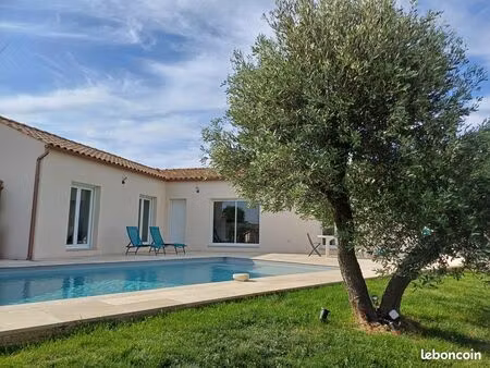 maison neuve -3 ch - piscine – st gervasy nimes