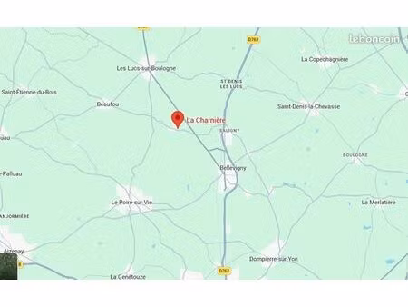 terrain 740m² - bellevigny – la charnière