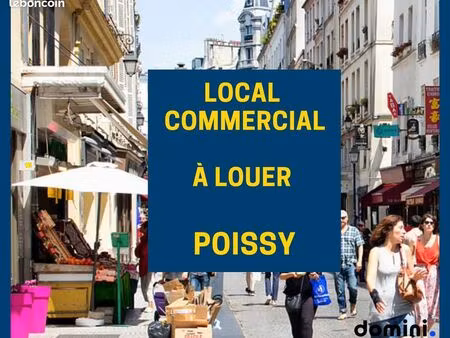 local commercial 170 m² poissy