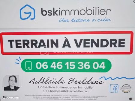 terrain 500 m² la ferte frenel