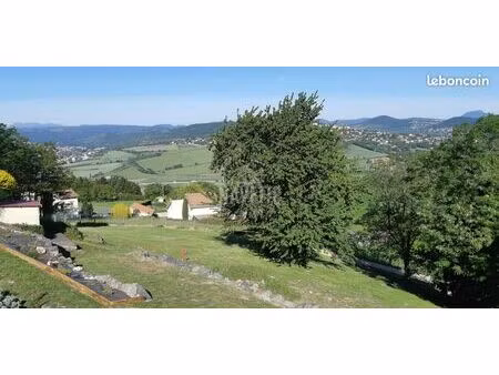 terrain 1120 m² veyre-monton