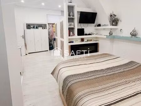 maison de village + studio avec rendement locatif