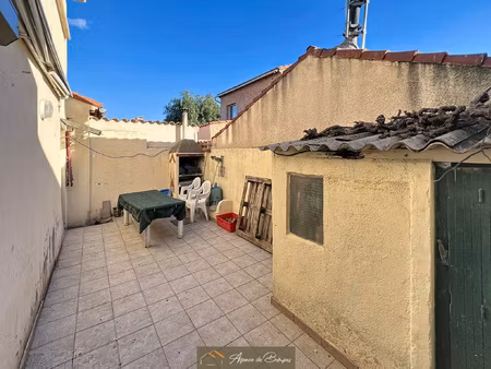 villa 2 faces 97 m2 hbts - terrasse avec casot 27 m2