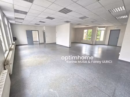 fourmies (59) - vente immeuble de 390 m² avec cour