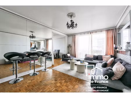 appartement le blanc mesnil 5 pièce(s) 87.87 m2 proche écoles gare rer
