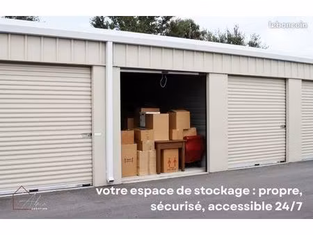 espace de stockage sécurisé - accès 24/7